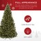 Best Choice Products Pre-Lit Spruce Artificial Christmas Tree w/ Easy Assembly, Metal Hinges & Foldable Base